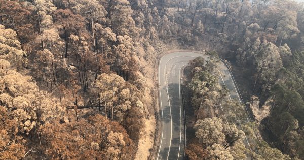 Safety first: Kings Highway closed for a month or more as fires continue to burn
