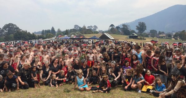 First Nations dancing as one, Yuin Nation gathers community