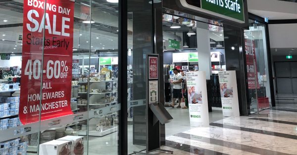 Retailer Harris Scarfe placed into receivership in pre-Christmas shock