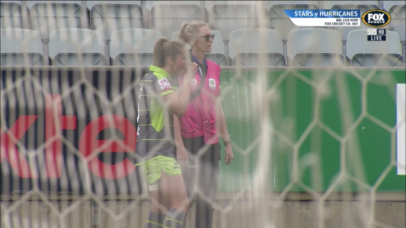 Canberra United captain Nikola Orgill