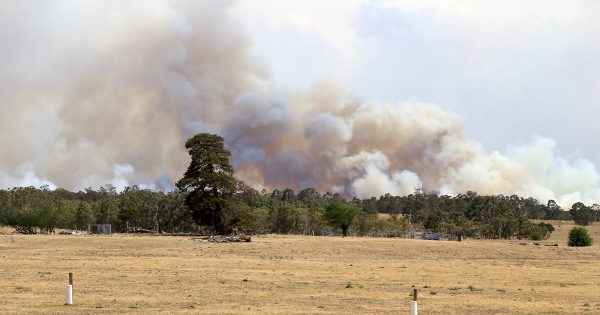 Respite with cooler conditions for Black Range, Currowan fire at emergency level