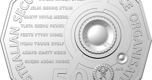 Mint celebrates spooks and spies with secret-message coin