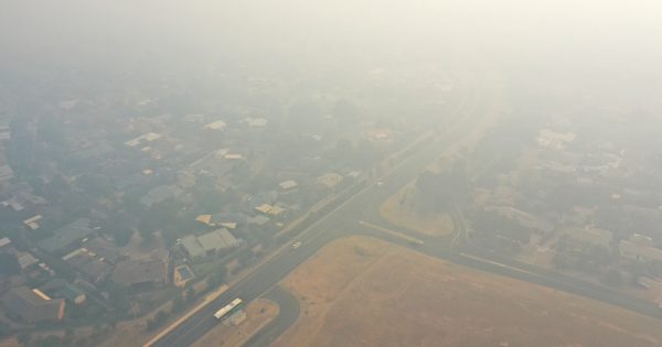 Canberra air quality over 500% worse than hazardous threshold