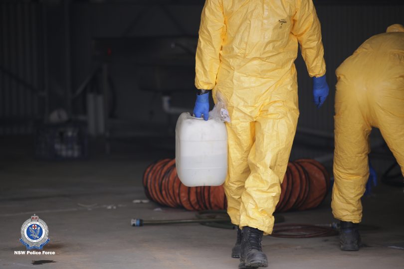 Meth lab arrest
