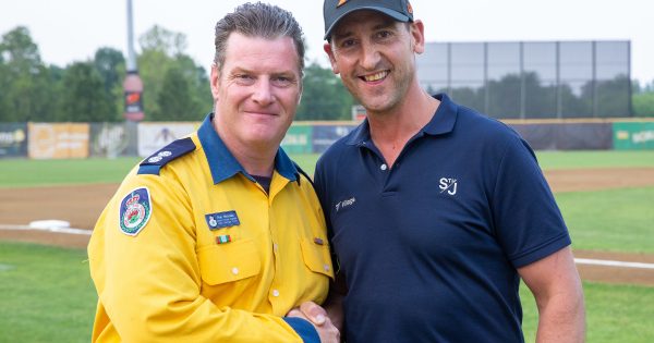 Village matches Canberra Cavalry RFS donations