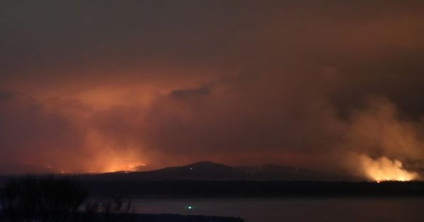 UPDATED: Eden threat eases, wood chip mill hit by blaze, Batemans Bay power still out