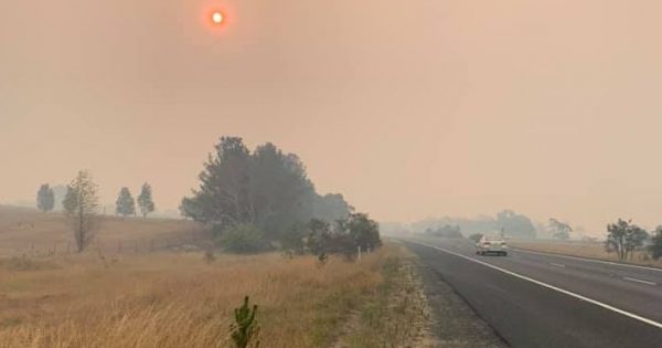 Federal Highway closed south of Goulburn, traffic conditions heavy