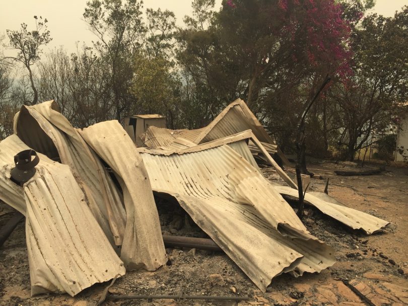 Bushfire victims