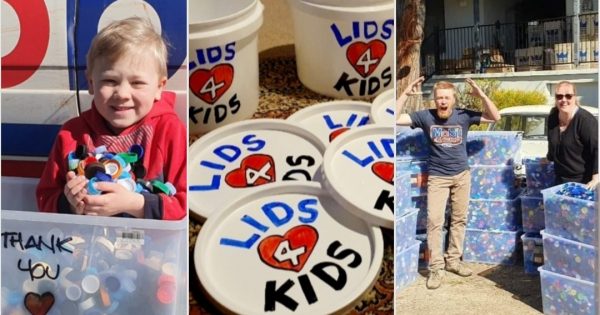 Rallying and recycling: How bottle lids ended up being used to make prosthetics