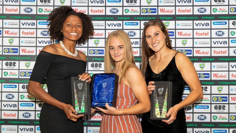 Simone Charley, Hayley Taylor-Young and Kaleigh Kurtz