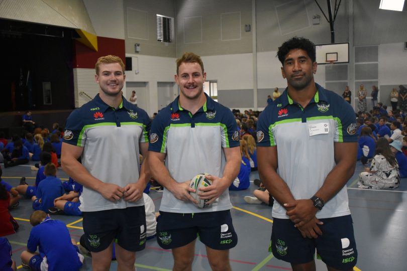 Ryan Sutton, Luke Batman and Sia Soliola