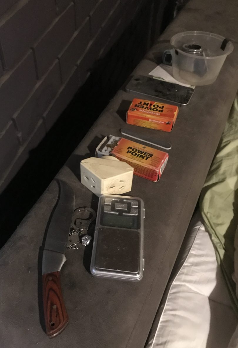 Items seized