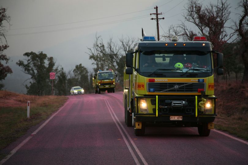 ACT fire fighting vehicles