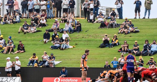 Brumbies ease past the Sunwolves in Wollongong