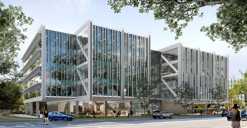 The proposed complex in Woden