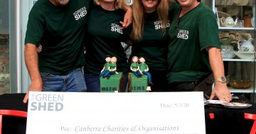 The Green Shed's Tiny and Elaine are signing off with a milestone donation