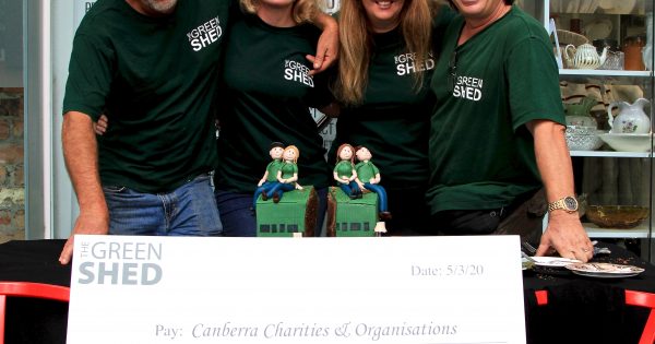 The Green Shed's Tiny and Elaine are signing off with a milestone donation