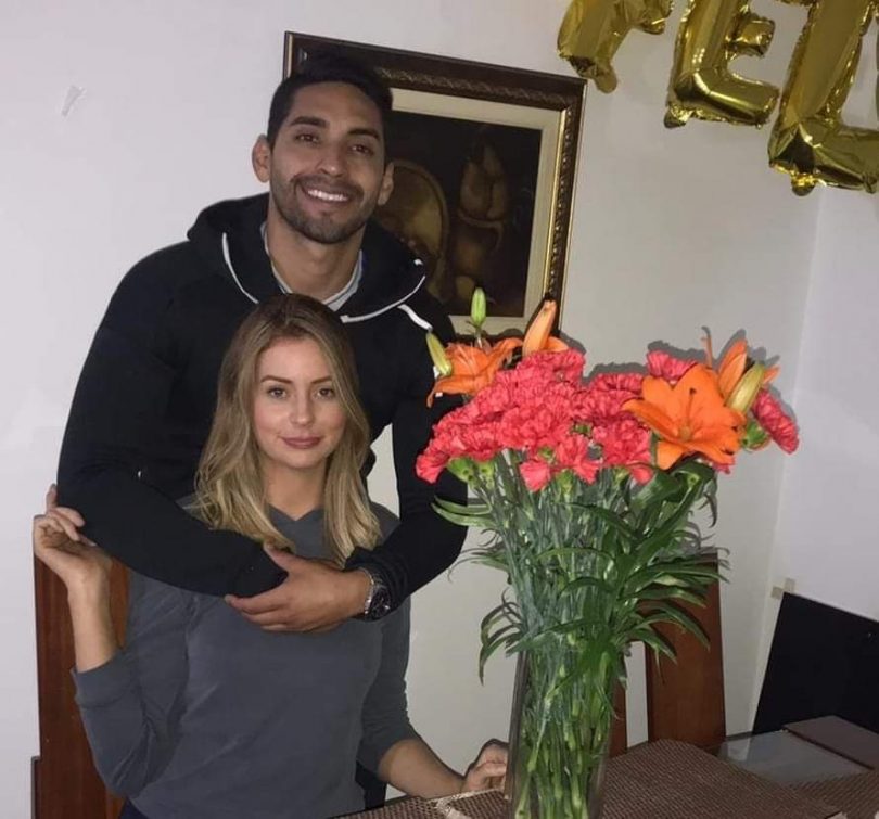 Zoe and Luis in Bogota