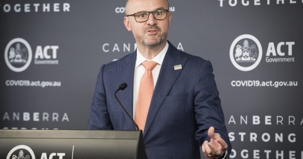 ACT restrictions to ease further but Barr unmoved on quickening pace