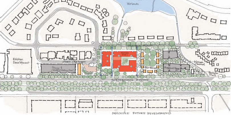 Lyneham on Northbourne precinct