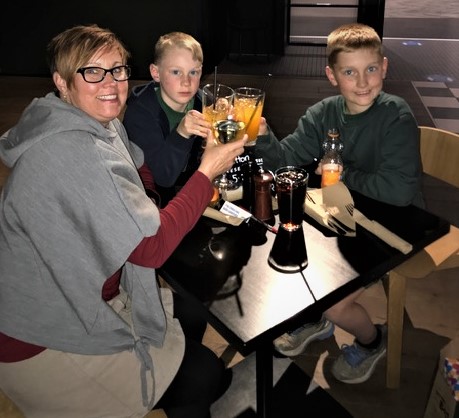 Jennifer Sutton and family