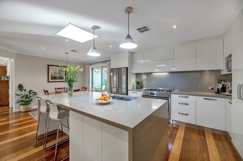 The beautifully updated kitchen invites your inner chef to become a culinary master.