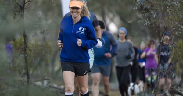 A week after running 300 km, Jess is already back on the track