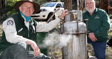 The good oil on distilling eucalyptus at Tidbinbilla