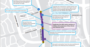 Government releases plans to complete Athllon Drive duplication