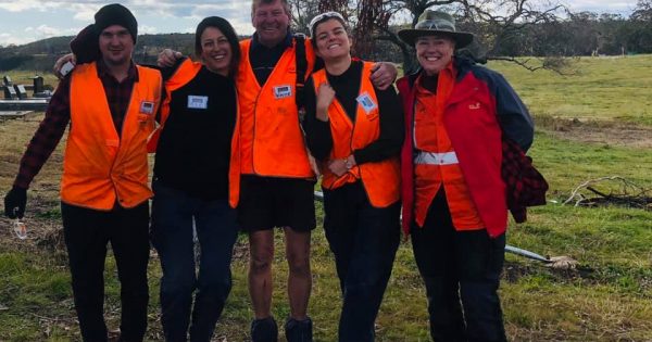 Royal recognition for BlazeAid volunteers