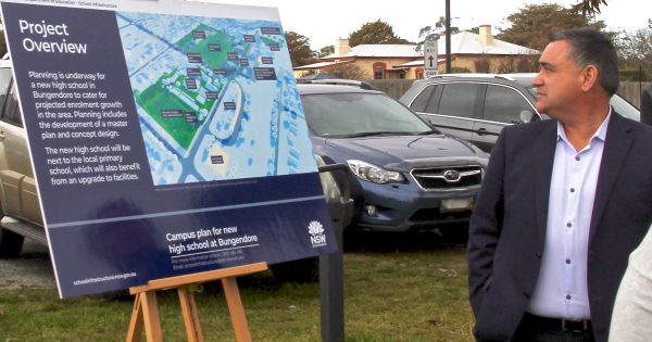 Bungendore gets its high school but not everyone's happy about the done deal