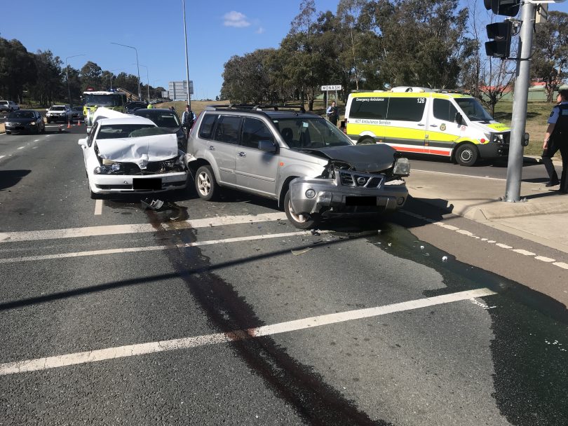 Motor-vehicle collision at Monash