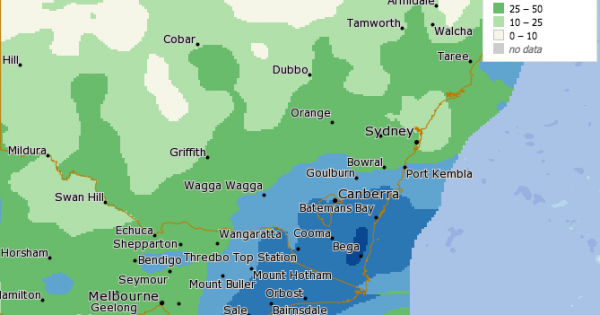 Region awash with heavy rainfall this weekend