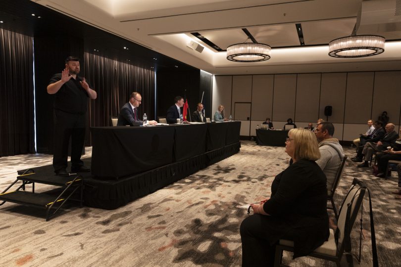 2020 ACT Election Leaders Forum