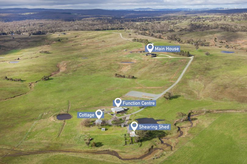Layout of the property