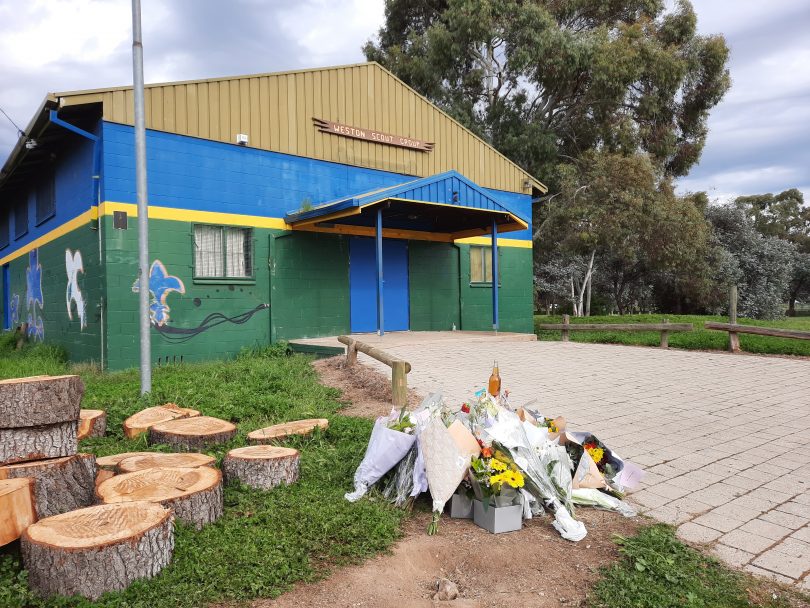 Site of the stabbing
