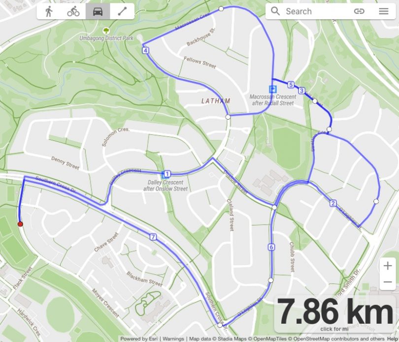 Lap of Latham