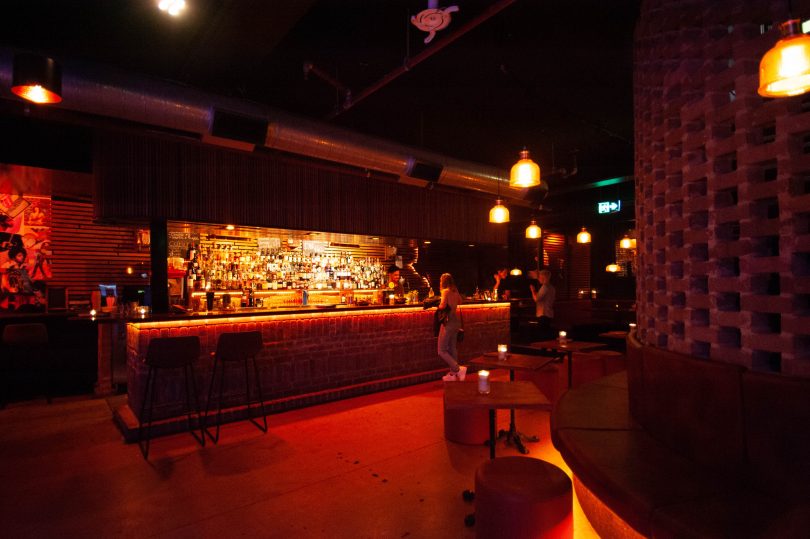 bar at night