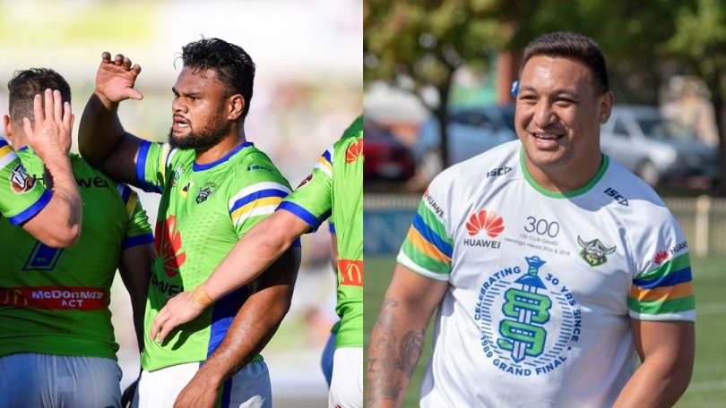 Dunamis Lui and Josh Papalii