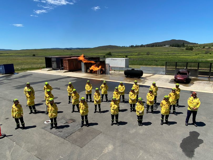 New ACT RFS volunteers