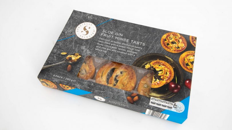 Aldi's sloe gin fruit mince tart
