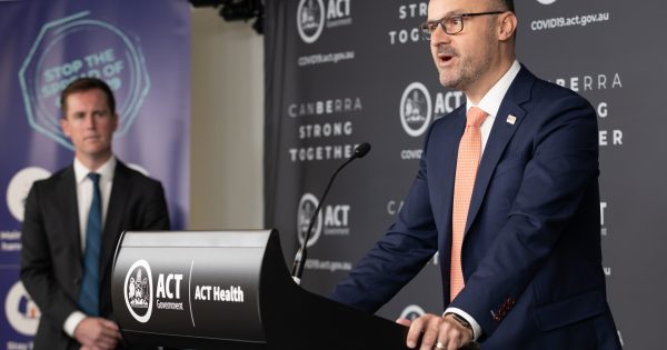 Repatriation flights coming to Canberra but Barr sets a limit on the ACT's response