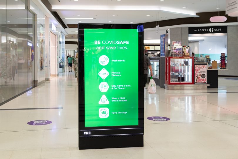 COVIDsafe sign