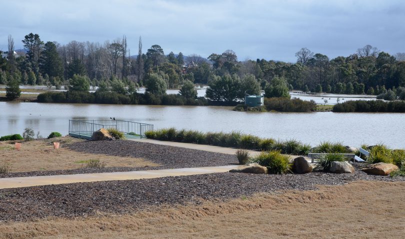 Goulburn Wetlands flooding.