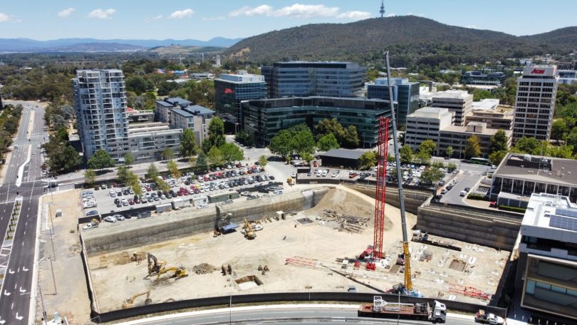 Building site at One City Hill.