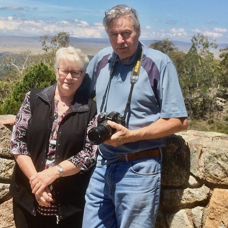 Sandra and Rob Walker