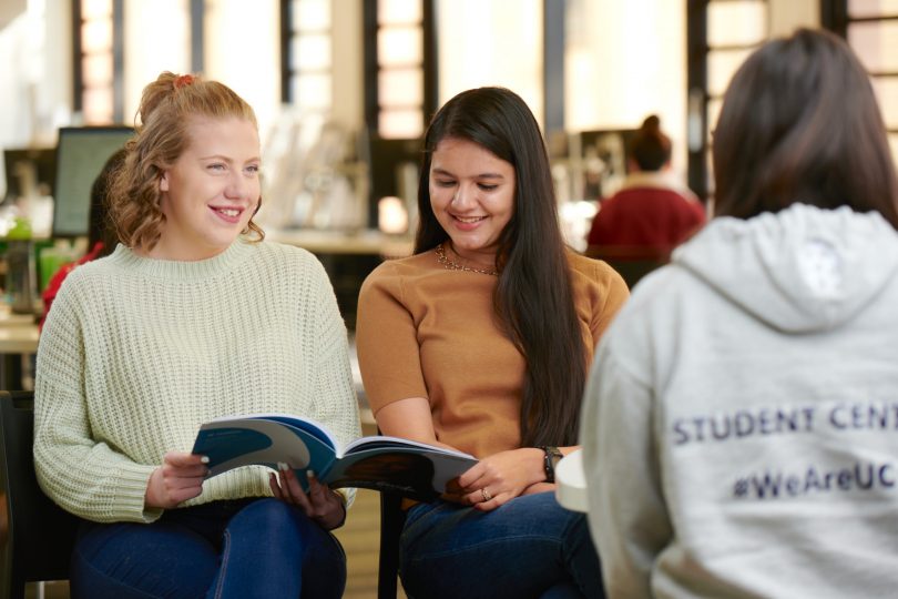 University of Canberra students
