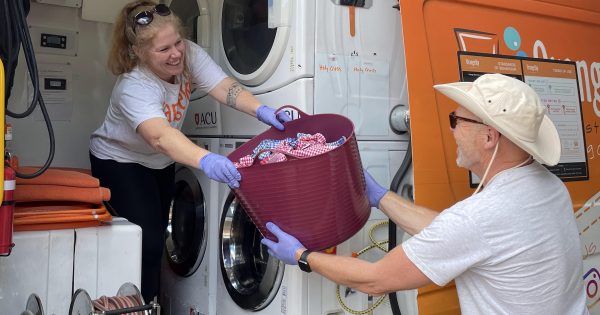 A positive spin for Canberra's homeless