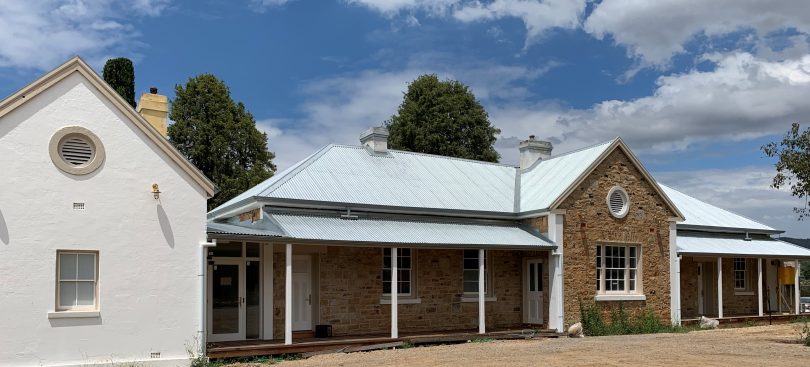 Exterior of Rusten House in Queanbeyan.