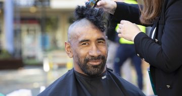 One 'fro to go, please: community advocates go short to fundraise for DVCS